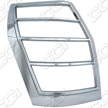 Chrome Tail Light Trim Covers 05-08 Dodge Magnum - Click Image to Close